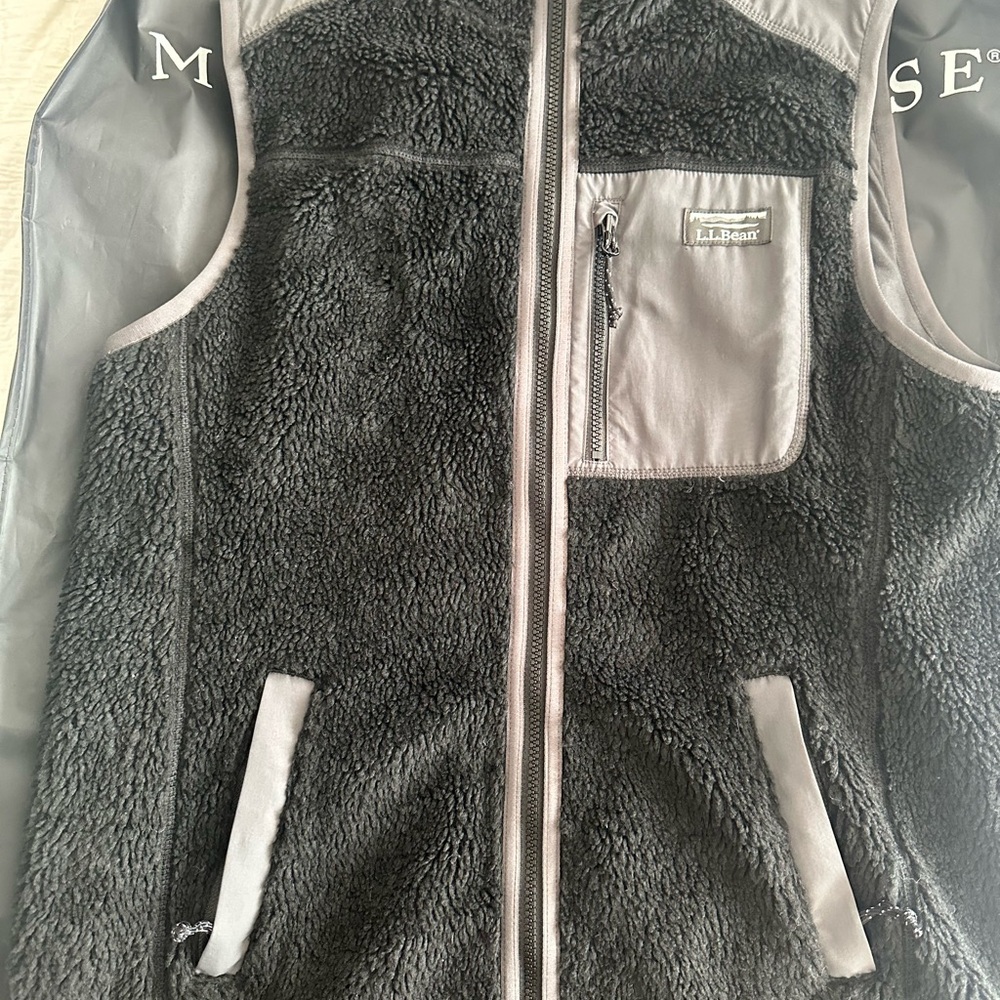 L.L. Bean Black Fleece Jacket